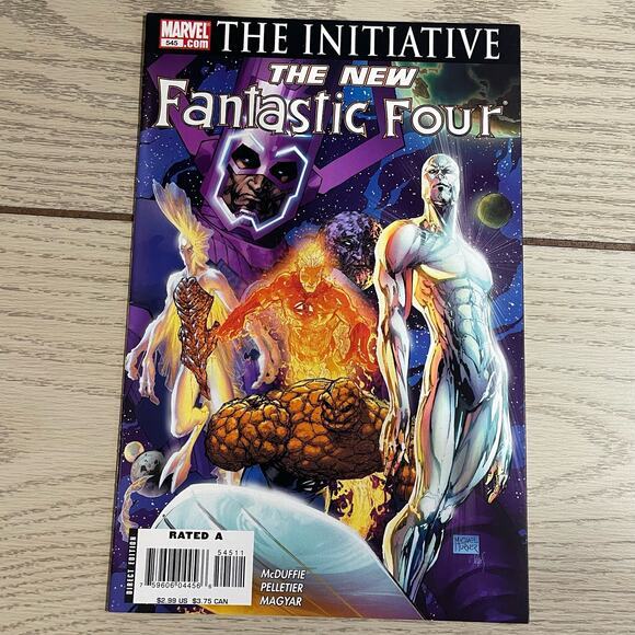 Marvel 2007 The New Fantastic Four 7 Comic Book Lot The Initiative 544-550 - Picture 3 of 8